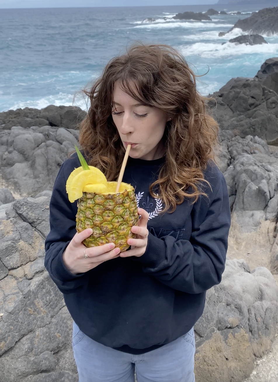 Piña colada, Madeira.