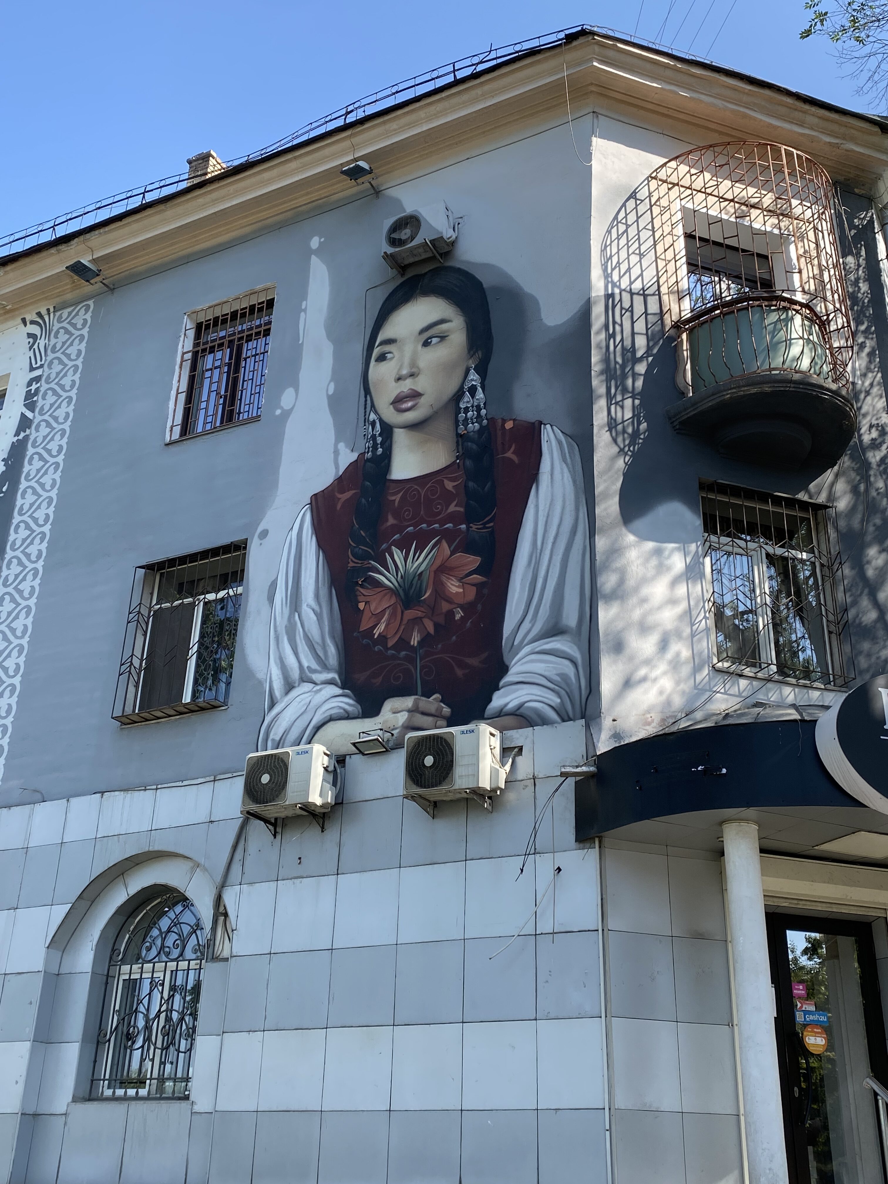 Street art in Bishkek.