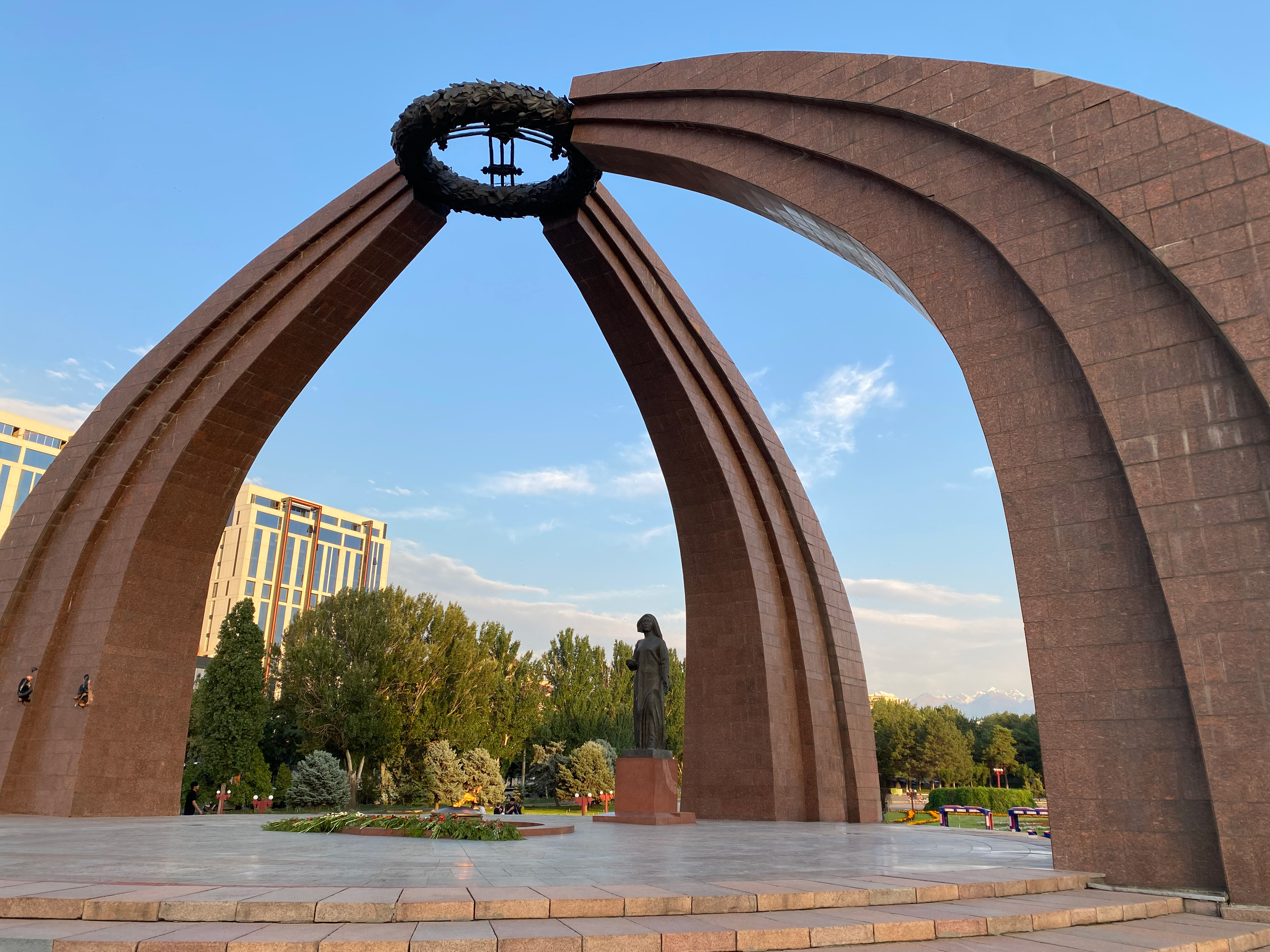 Victory Monument in Bishkek.