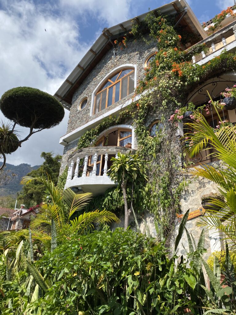 Balcony at La Casa del Mundo.