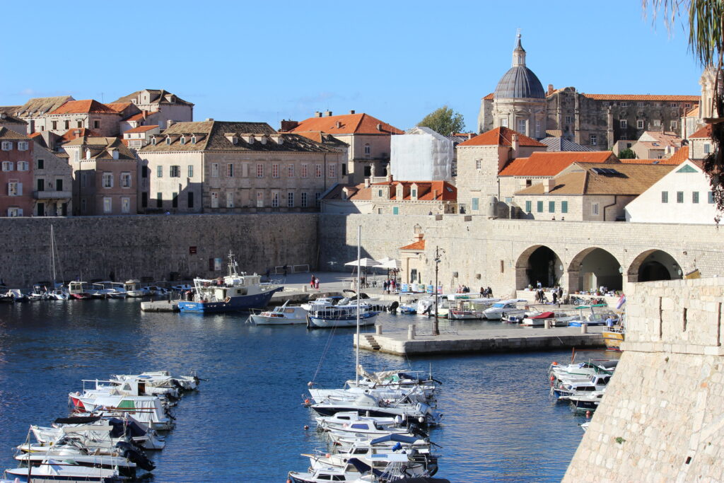Dubrovnik Old Town Harbor.