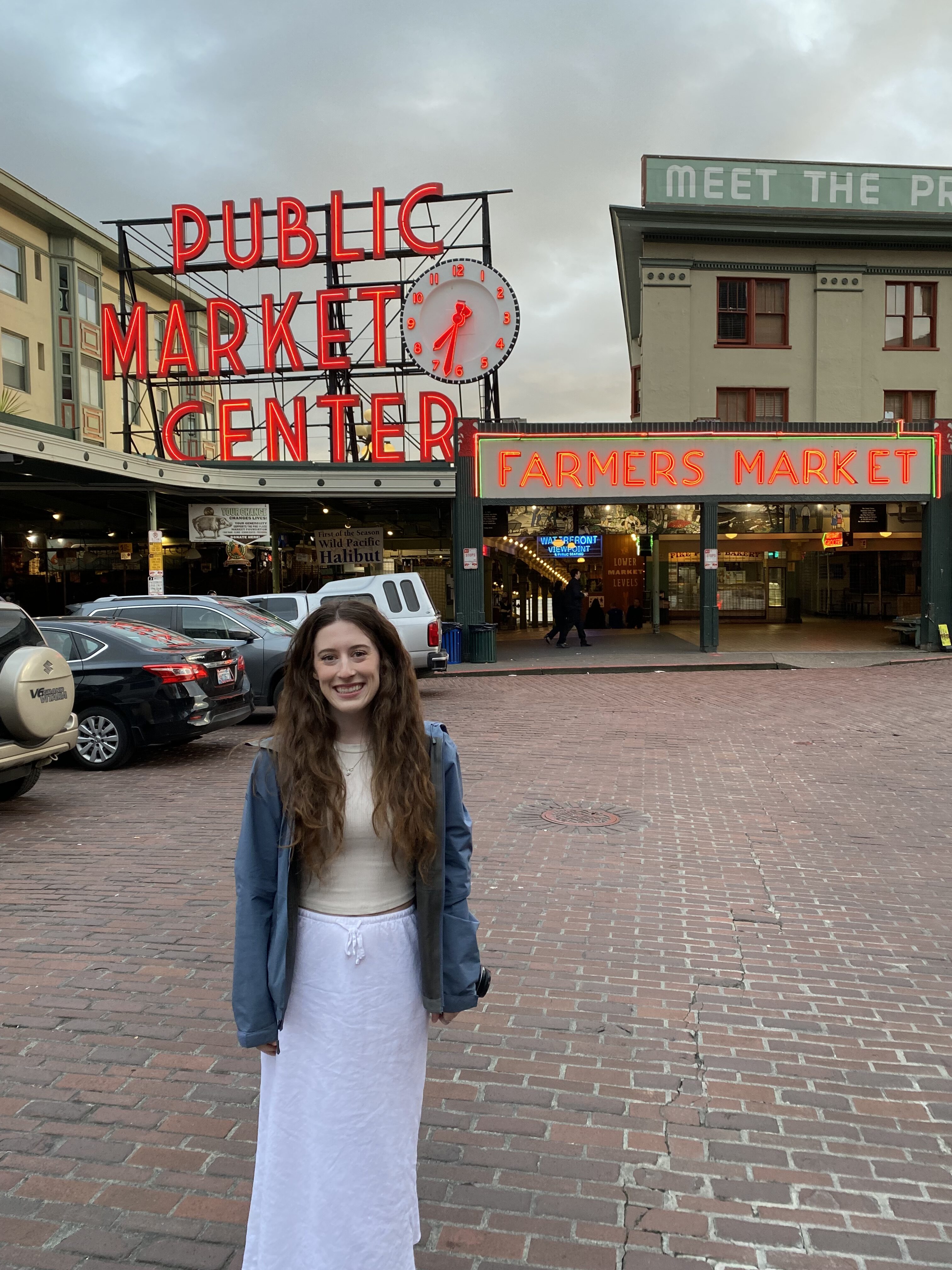 Bella at Pike Place Market in Seattle.