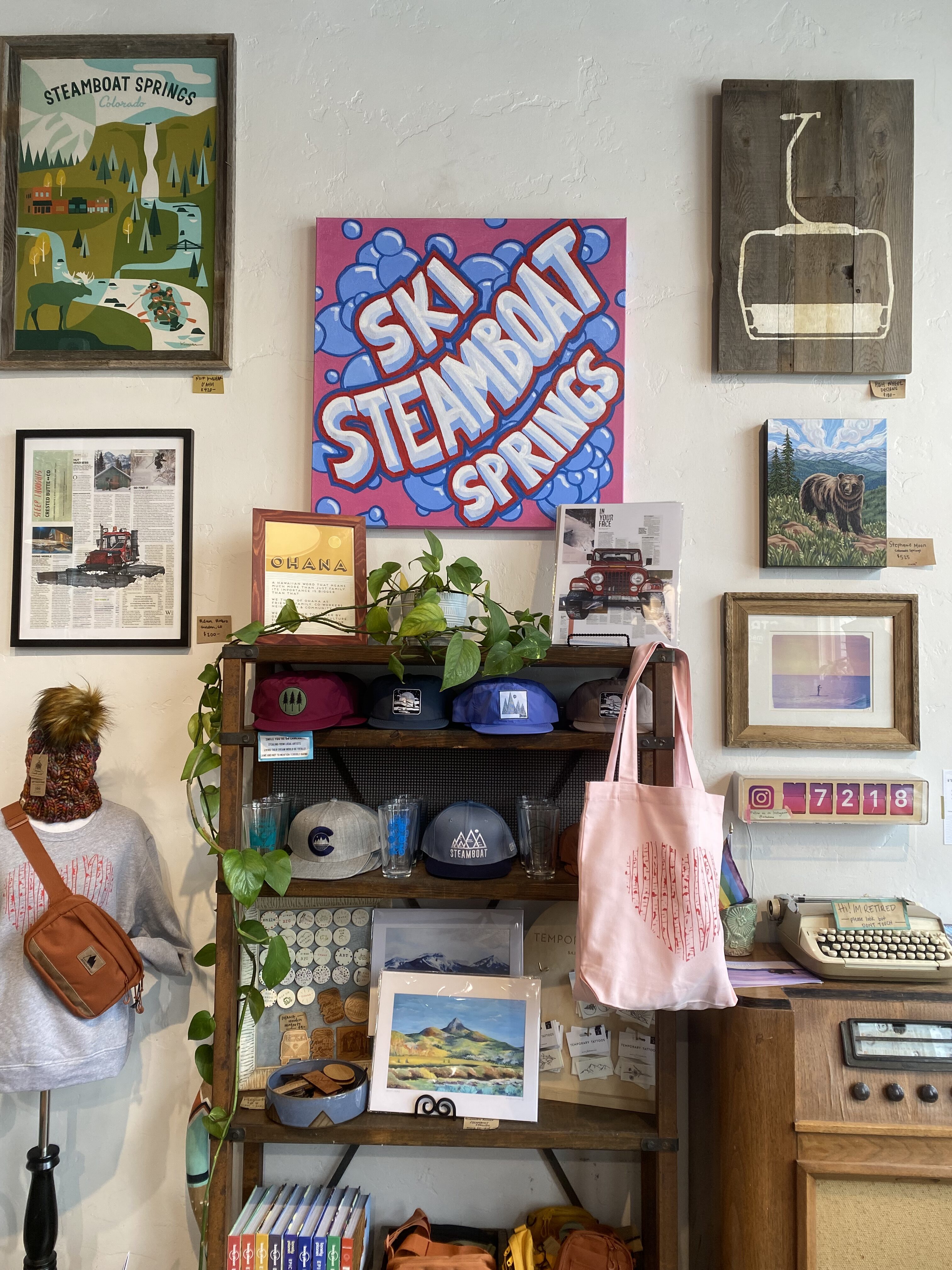 Boutique Steamboat Springs souvenirs