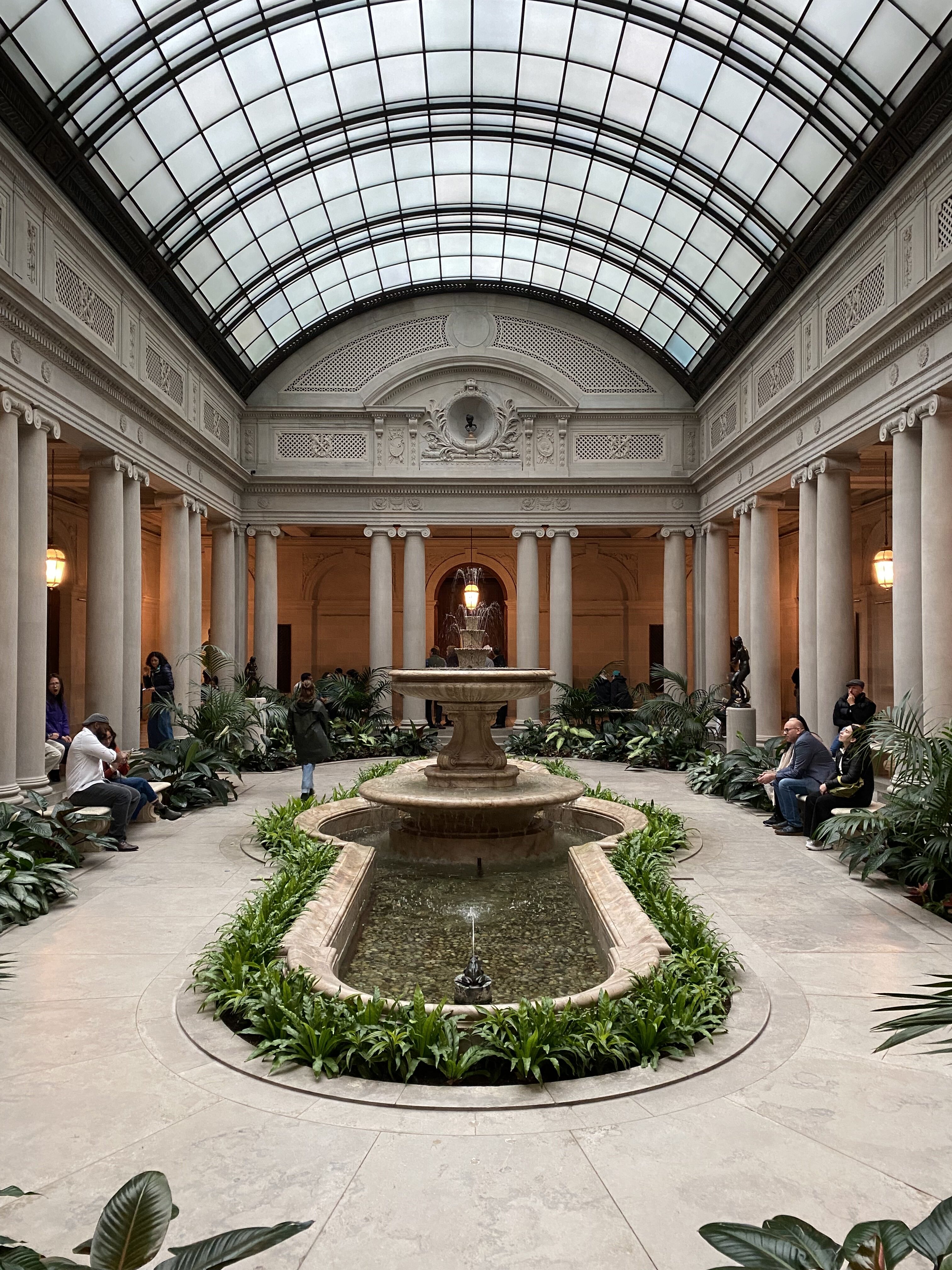 Frick Museum Garden Court.